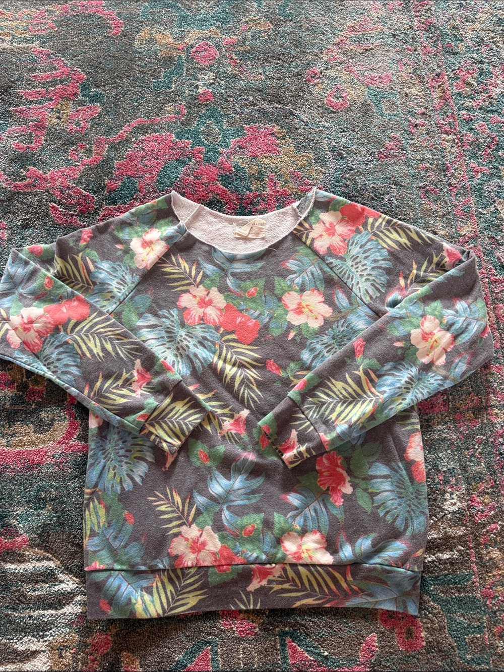sol angeles tropical sweatshirt